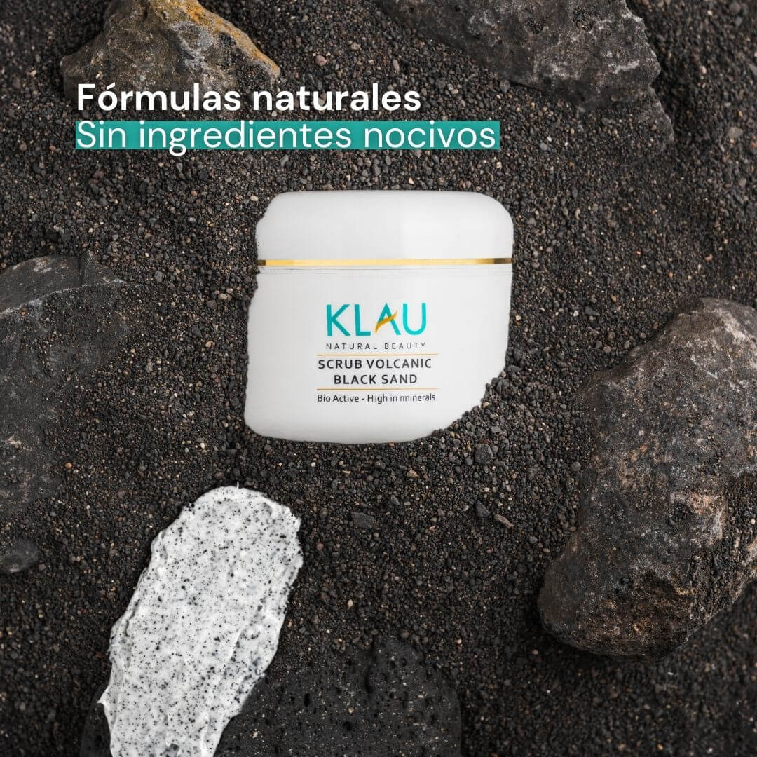 Scrub Volcanic Black Sand