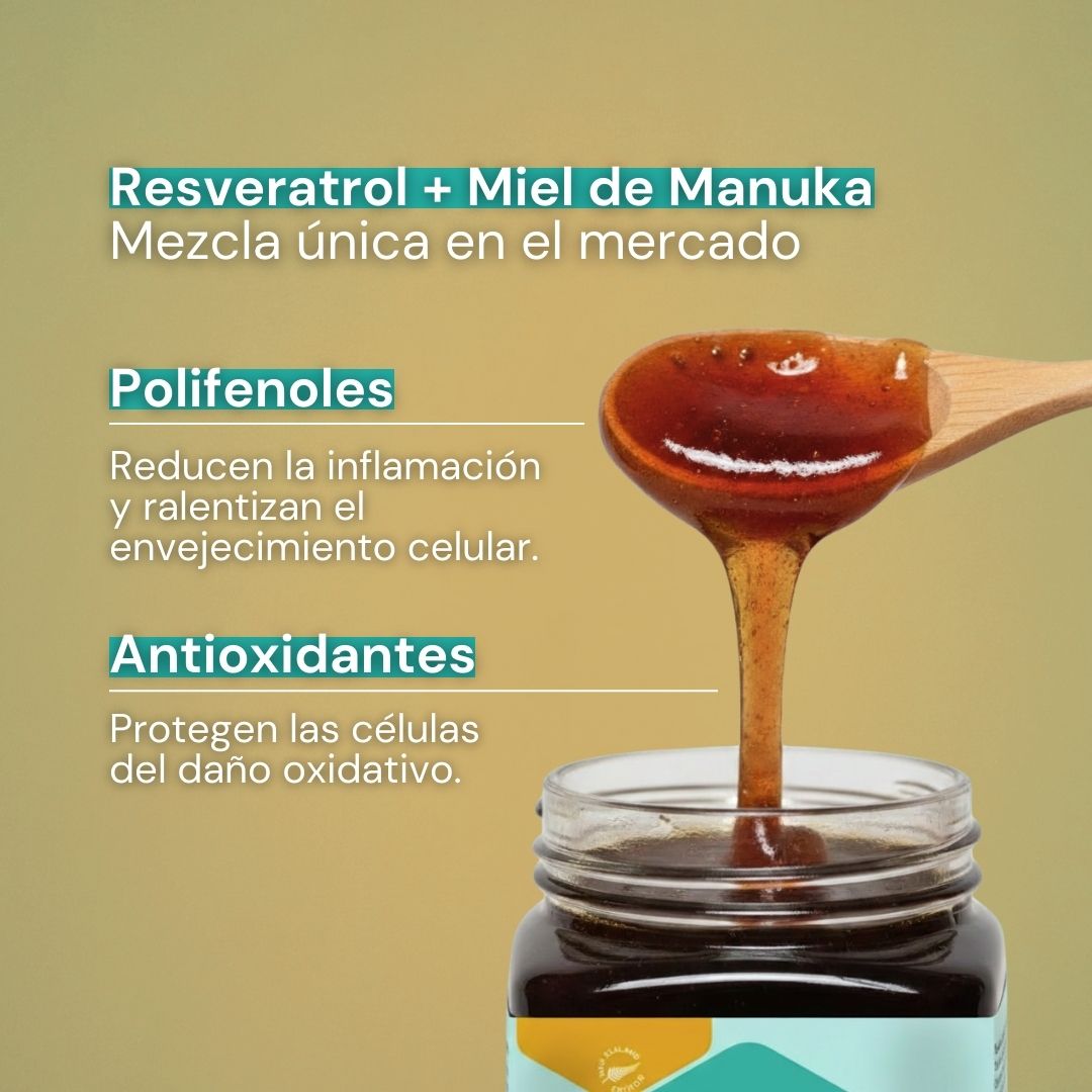 Resveracomplex - Resveratrol & Miel de Manuka